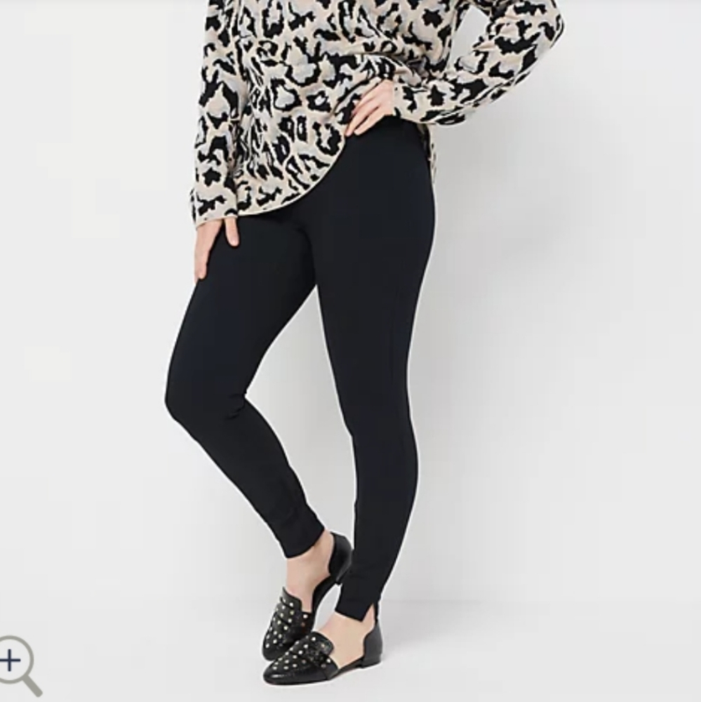 Nwot Spanx Ponte split Hem legging pant